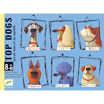 Djeco Jeux de cartes Top Dogs (mult)