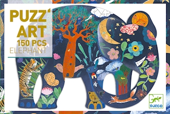 Puzz’Art Elephant 150 pcs Djeco