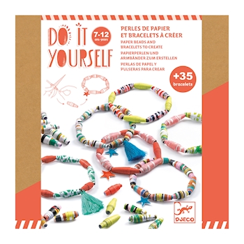 DIY – Perles de papier et bracelets pop
