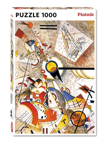 Wassily Kandinsky: Bustling Aquarelle 1000 pièces