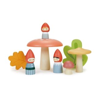 Set de gnome de forêt