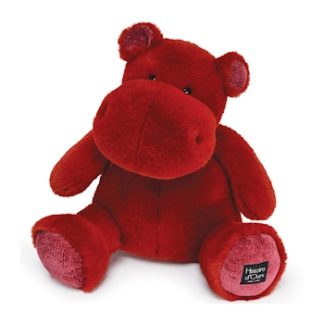 Hippo, rouge 40cm