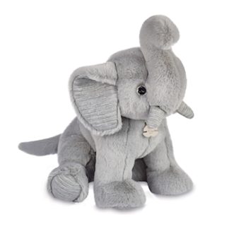 Preppy Chic Elephant, Gris Perle 45cm