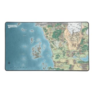 Acheter Tapis de souris XXL - Donjons et Dragons - Carte monde
