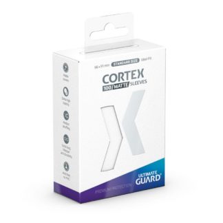 Protèges Cartes 100 pièces – Cortex – Standard – Blanc Mat