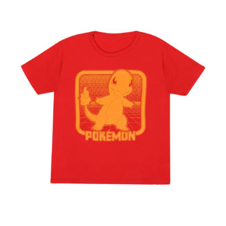 T-shirt – Pokemon – Retro Arcade – Salamèche – Enfant – 12-13 ans