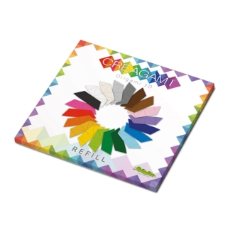 Origami 3D REFILL Coloré tropical 768 pcs