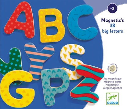 Magnetiques 38 big letters coloré