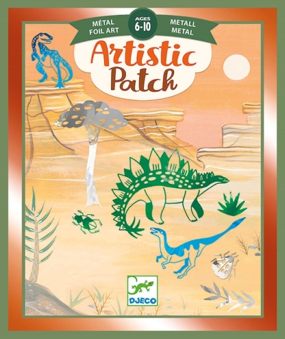 Artistic patch Dinosaures