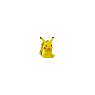 Figurine PM lumineuse avec dragonne – Pikachu – Pokemon – 9 cm