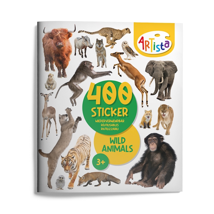 Eyelike Stickers: Wild Animals [Book]