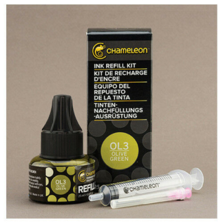 Cham Recharge Encre 25Ml Olive Green Ol3