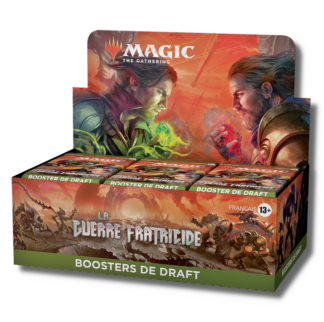 MTG (FR) Display Draft Booster La Guerre Fratricide MTG (FR) Display Draft Booster La Guerre Fratricide