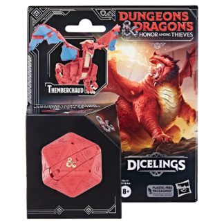 Monstre-dé Dicelings – Donjons et Dragons – Dragon Rouge – 15 cm