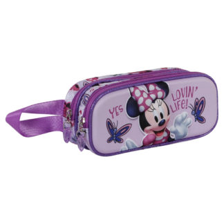 Trousse – Double – Butterflies – Minie – Mickey & ses amis