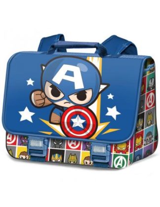 Sac Cartable – Chibi – Captain America – Enfant