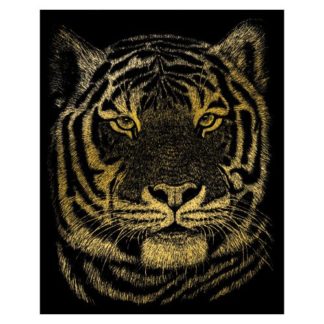 R&L Gravures D’Art Std Or Tigre Du Bengale 21.3X29.5Cm