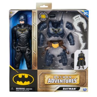 Batman & dc Batman Figurine 30cm & Clip-Ons