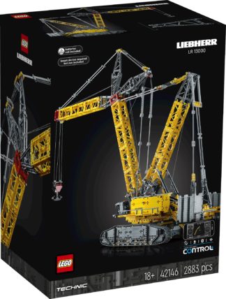 Lego technic La grue sur chenilles Liebherr 