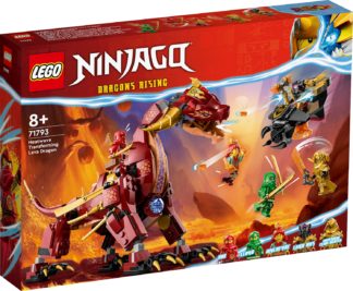 Lego ninjago Le dragon de lave transformable