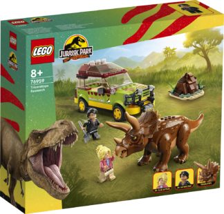 Lego jurassic world La recherche du tricératops
