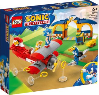 Lego sonic the hedgehog L’avion Tornado et l’atelier de