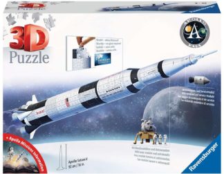 Ravensburger Puzzle 3D Fusée Apollo Saturn V