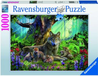 Ravensburger Puzzle Famille de loups dans