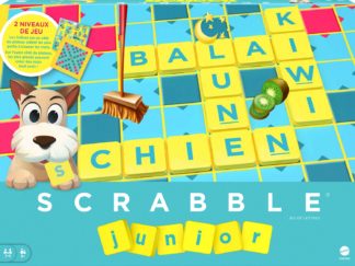 Mattel games Scrabble Junior. f