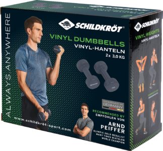 Schildkröt fitness Kit d’haltères Vinyl 2x 3 kg