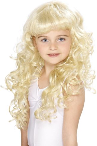 Smiffy Perruque pour enfants blonde