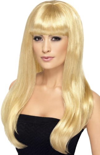 Smiffy Perruque blonde longue