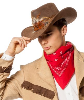 Wilbers Chapeau Cowboy brun
