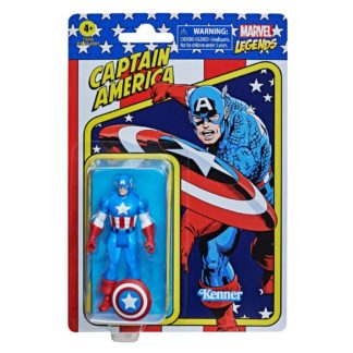 Figurine – Marvel Legends Retro – Captain America – 10 cm
