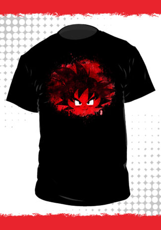 T-shirt Dragon Ball – Goku – Fond Noir – Homme – XL