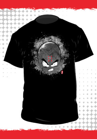 T-shirt Dragon Ball – Krillin – Fond Noir – Homme – M