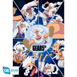 Poster – Gear 5th Dingo – One Piece – roulé filmé – 91.5 cm