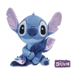 Peluche – Stitch avec couverture – Lilo & Stitch – 27 cm