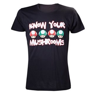 T-shirt Bioworld – Know your Mushrooms – Homme – L