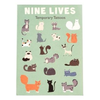 Temporary Tattoos Nine Lives