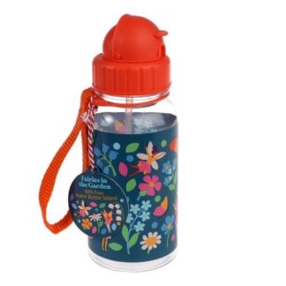 Children’s Water Bottle with Straw 500 ML – Fairies in the Garden