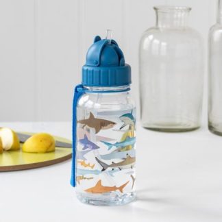 Children’s Water Bottle with Straw 500 ML – Sharks