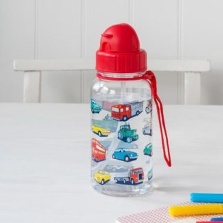 Children’s Water Bottle with Straw 500 ML – Road Trip