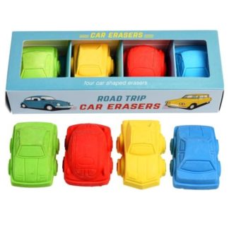 Car Erasers set of 4 – Road Trip