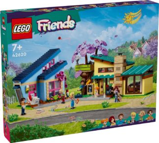 Lego friends Les maisons familiales d’Olly et