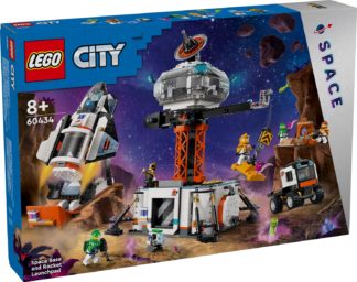 Lego city La station spatiale et la base