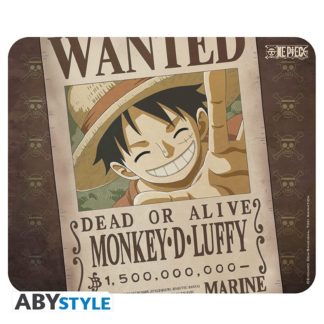 Tapis de souris souple – One Piece – Luffy Wanted – 23.5 cm