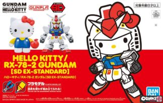 SD Ex – RX-78-2 x Hello Kitty – Sanrio