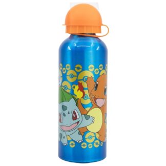 Bouteille Aluminium – Sterters & Pikachu – Pokemon – Unisexe – 530 ml