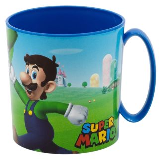 Mug Plastique – Mario & Luigi – Super Mario – Unisexe – 350 ml